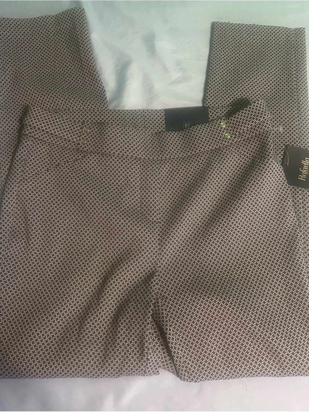 Rafaella blue women’s comfort pants size 6 slim ankle